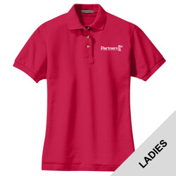 L420 - EMB - P308E001 - Ladies Pique Polo